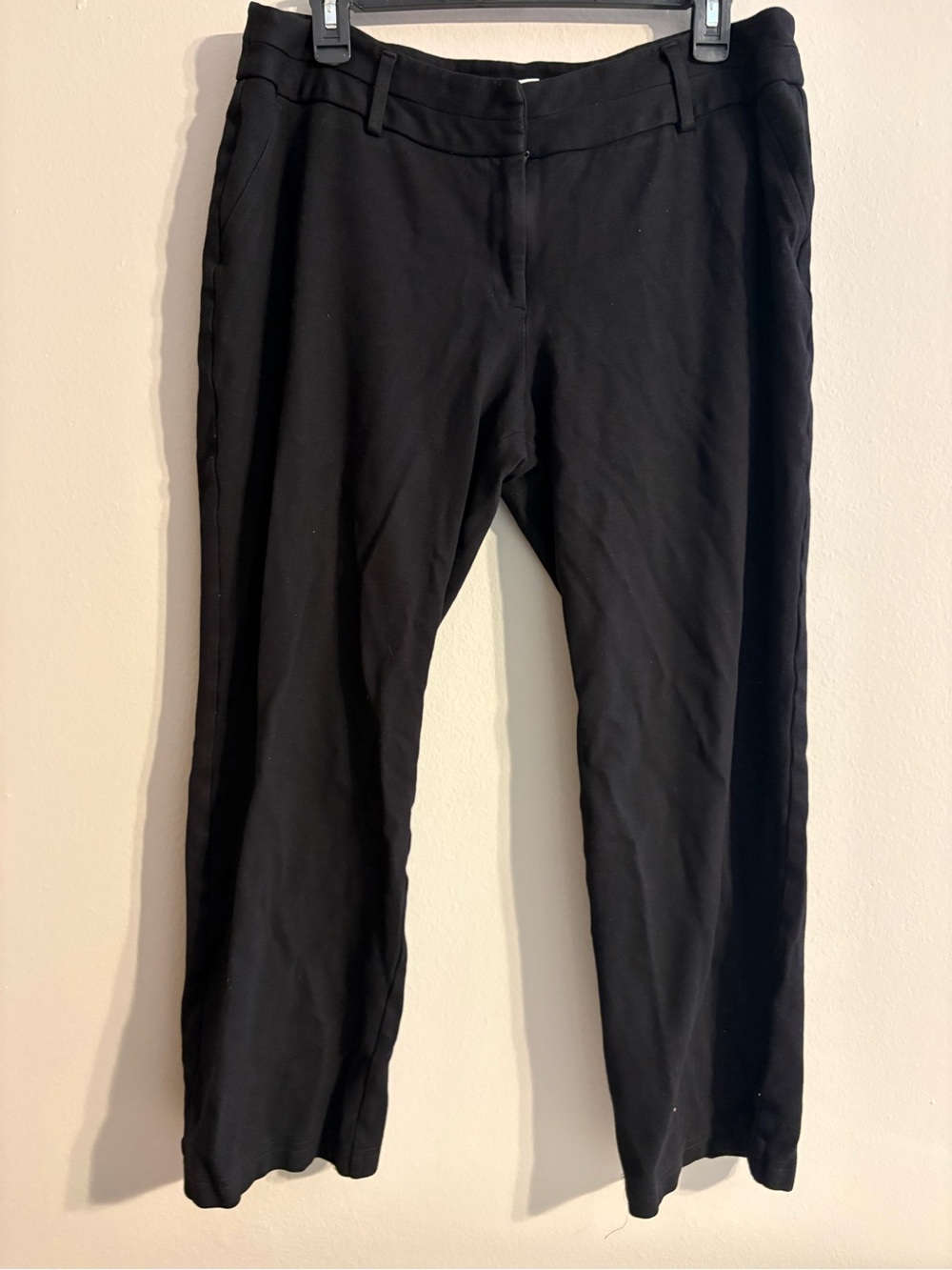 Chico's Black Straight leg stretch Dress Pants